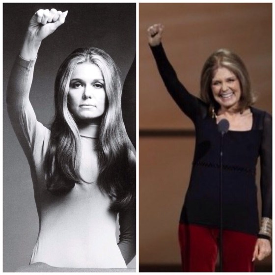 G-L-O-R-I-A! is 80! And she's still fighting for your rights!